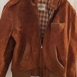 Vintage Berman's Lined Leather & Suede The Leather Experts Jacket
